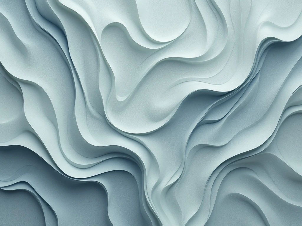 Abstract blue and white wavy background